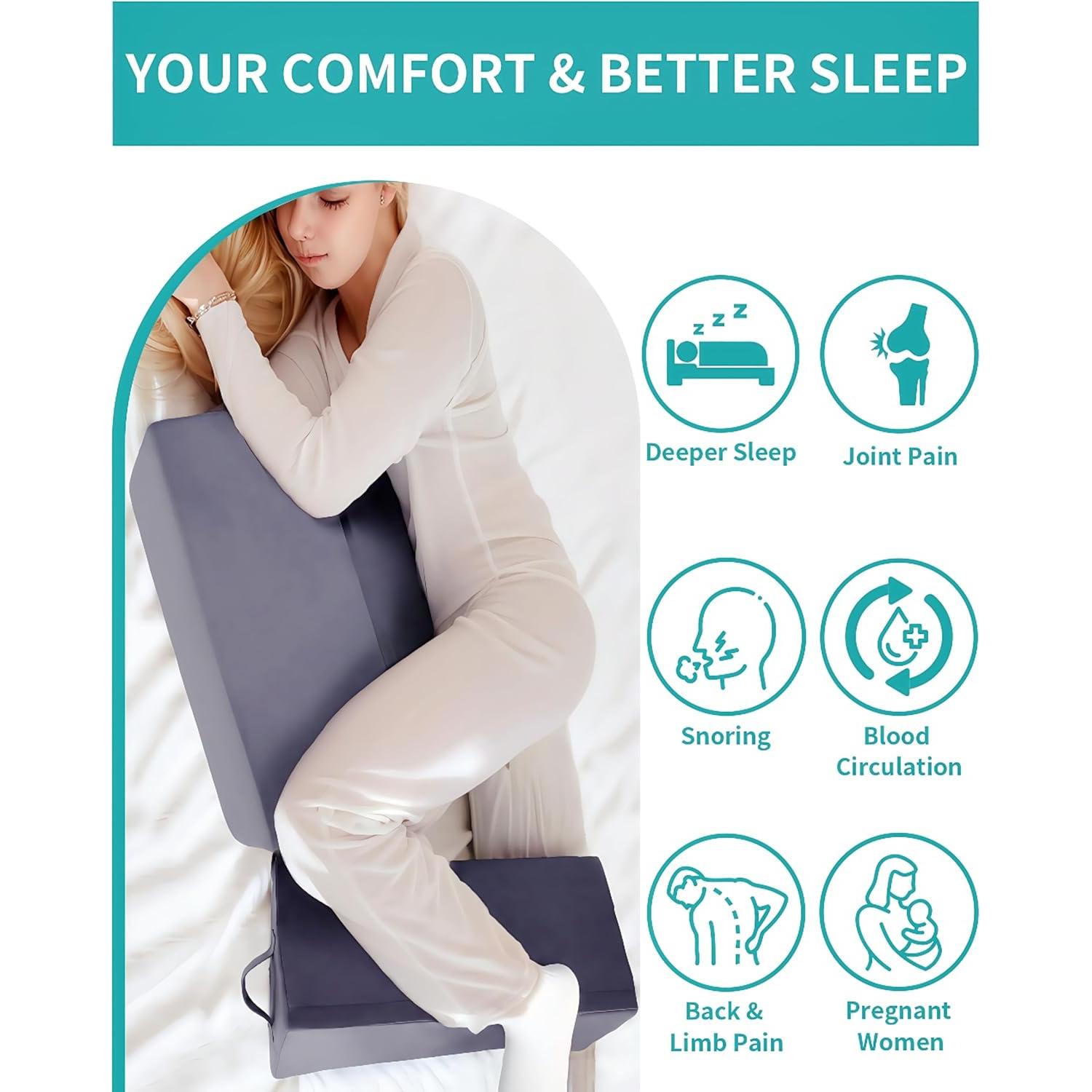 Juego de 3 Almohadas Cuña SJFFDP para Posicionamiento y Alivio