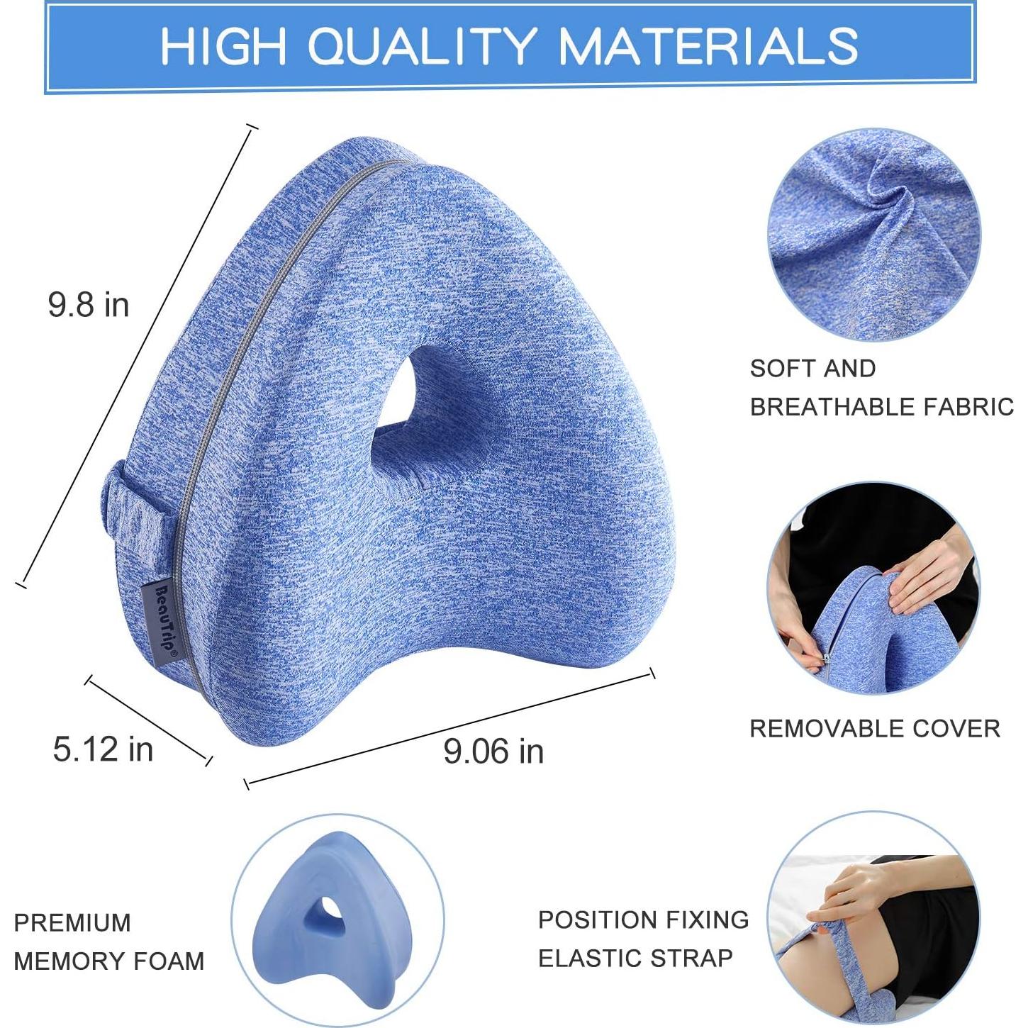 Almohada Ergonómica para Piernas BEAUTRIP - Espuma Viscoelástica