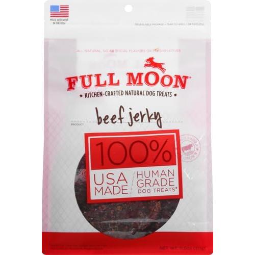 Golosinas para Perros Full Moon Beef Jerky 311g 100% Naturales