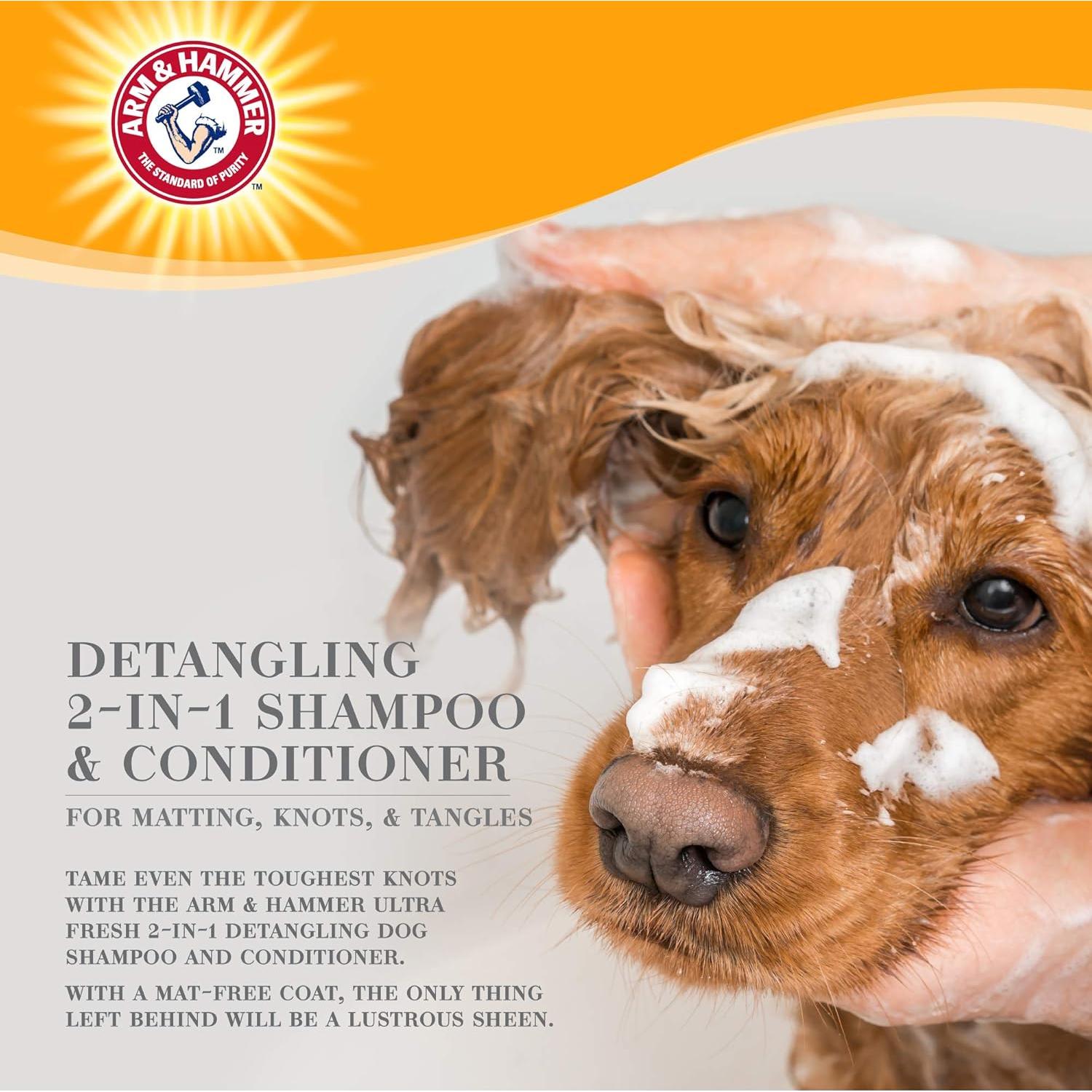 Champú y Acondicionador Desenredante 2-en-1 Arm & Hammer 473 ml