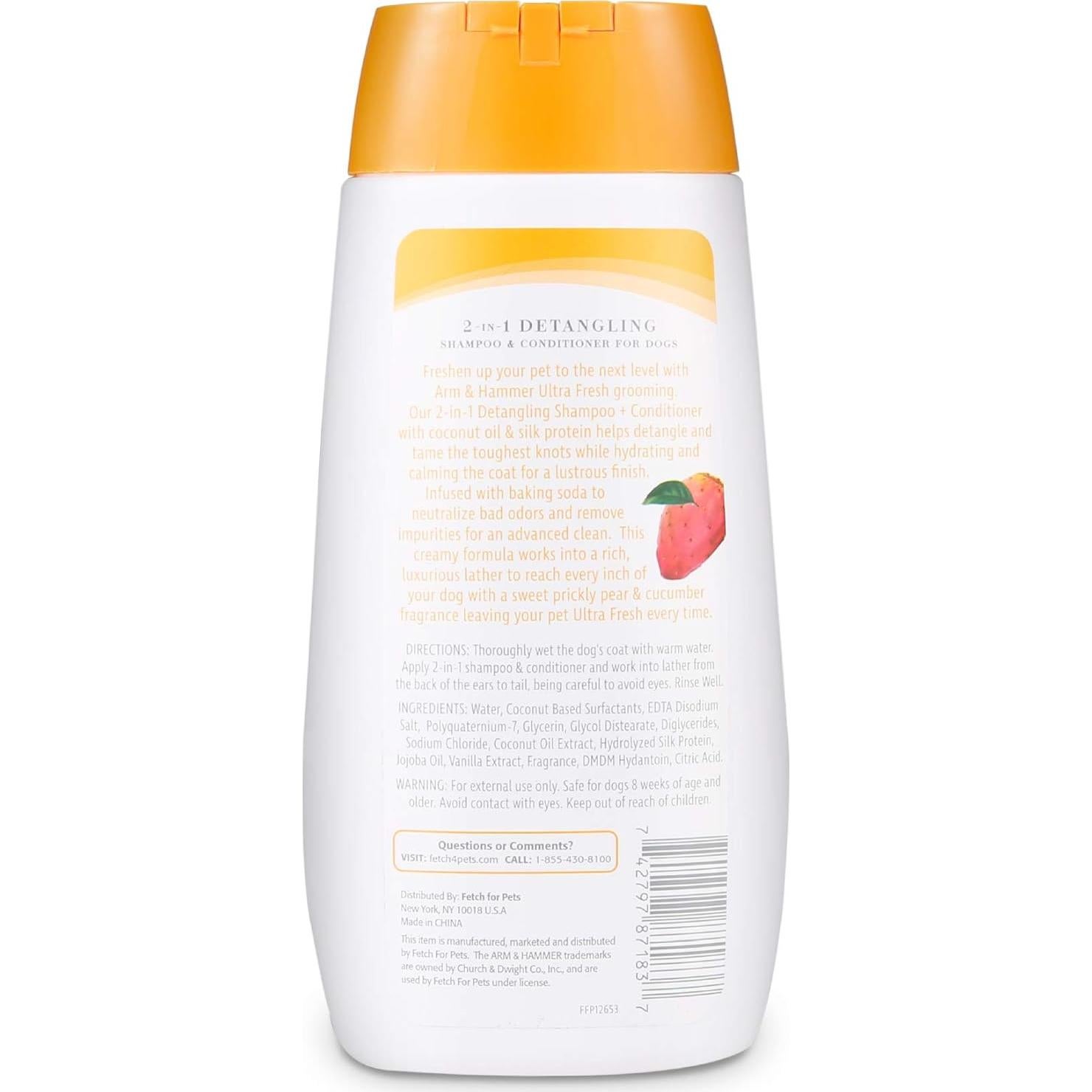 Champú y Acondicionador Desenredante 2-en-1 Arm & Hammer 473 ml