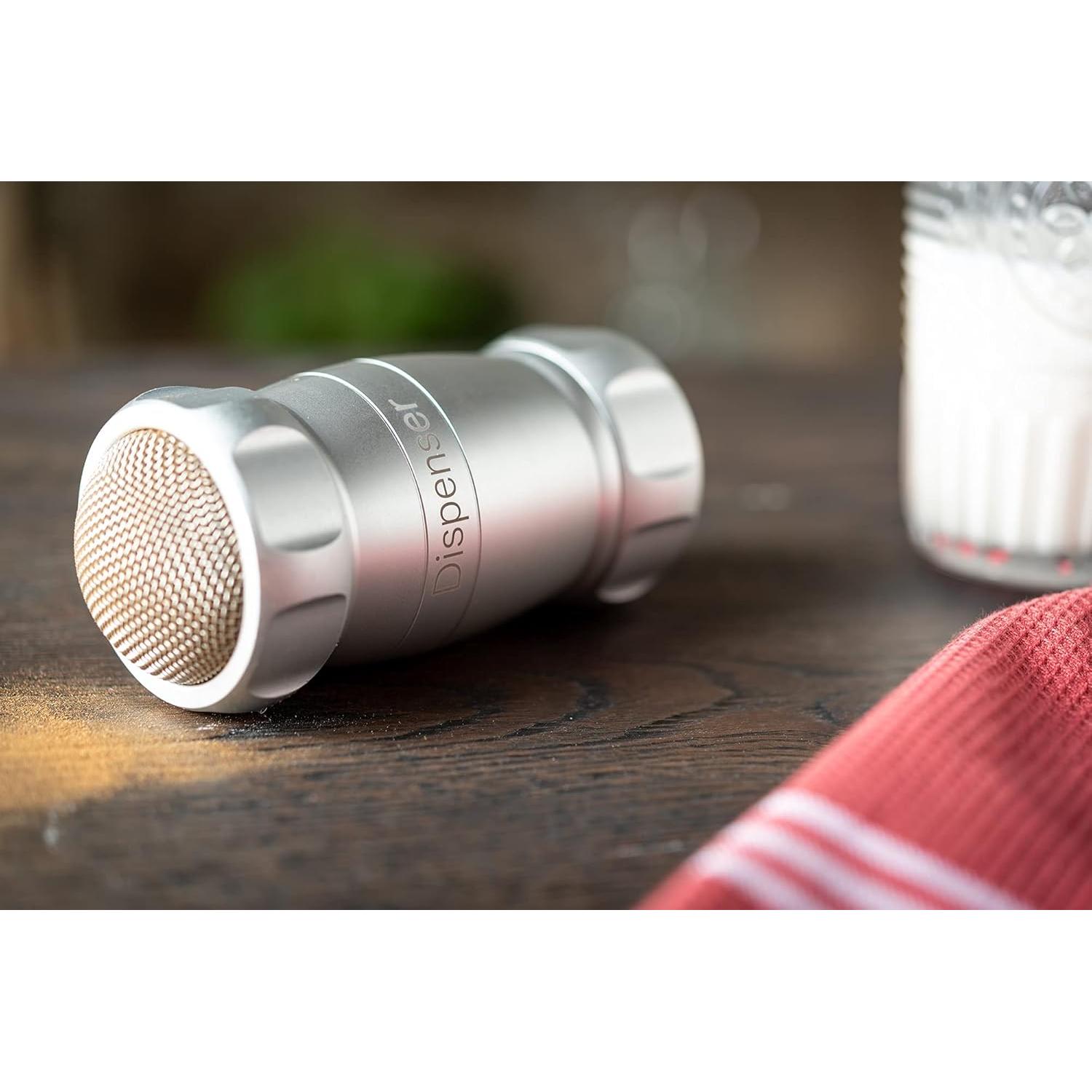 Shaker Manual Marcato DI-ARG de Aluminio Anodizado Plata