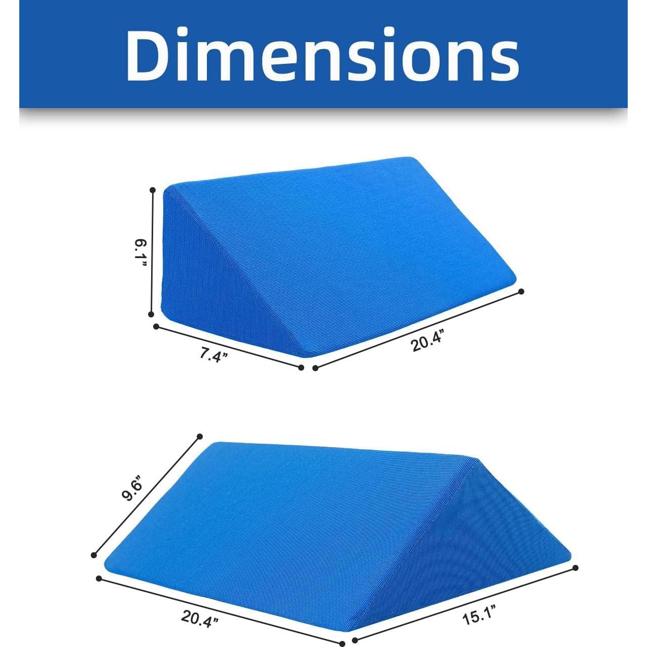 Cojín en Cuña de Posicionamiento Fanwer 3 en 1 para Dormir
