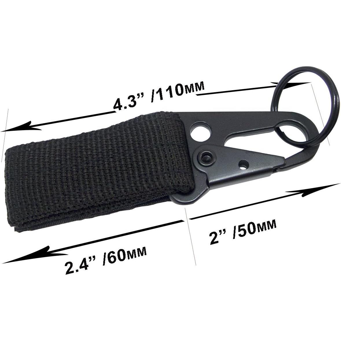 4 Pcs Soporte de Llave Bytiyar Clips Nylon Ganchos 2.54 cm