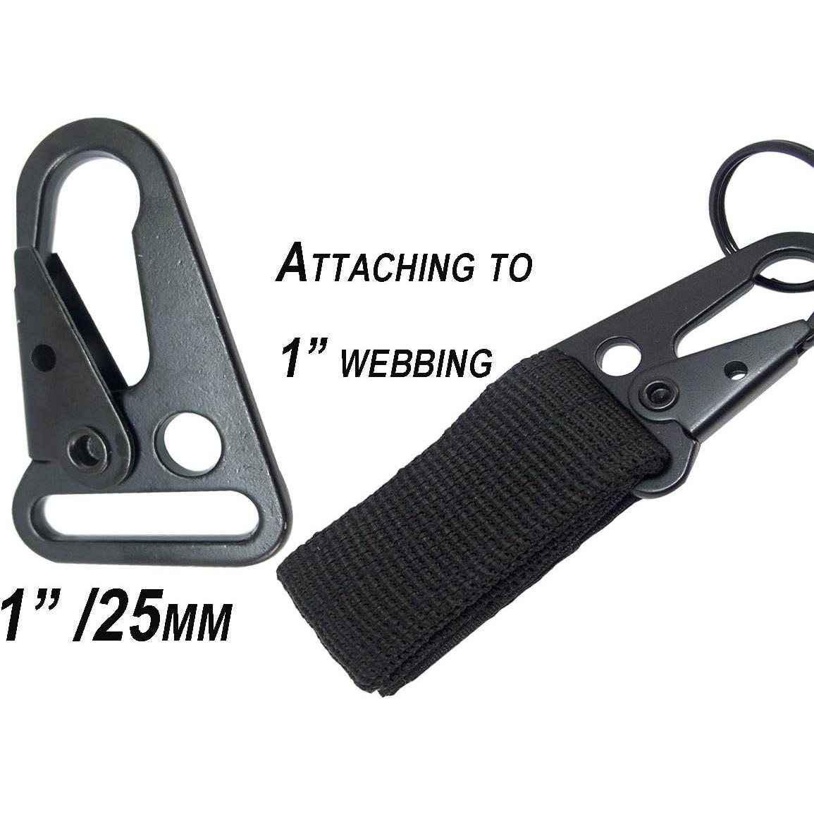 4 Pcs Soporte de Llave Bytiyar Clips Nylon Ganchos 2.54 cm