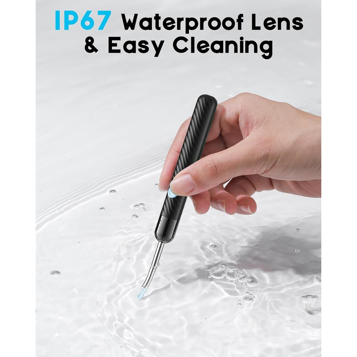 Limpiador de Oídos Loyker X6 con Cámara 1080P y Luz LED