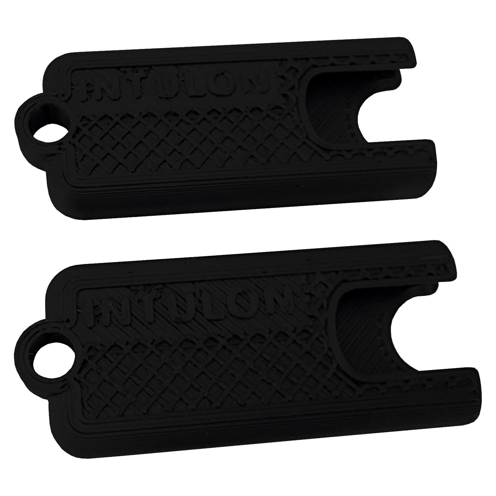Intulon Compact Soda Can Opener and Beer Can Opener, Can Tab Lifter, Fits in Pocket (Black, Mini (2 Pack))