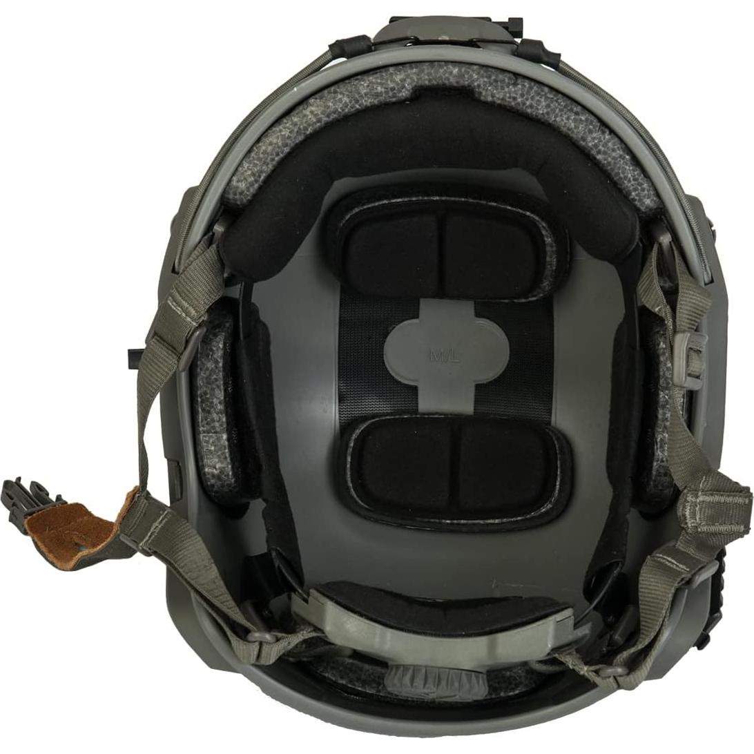 Casco Marítimo Lancer Tactical Verde Follaje Ajustable
