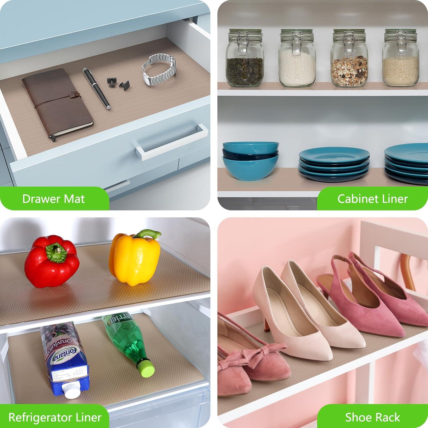 Forros de Estantería Beige StaHom 30x150 cm Impermeables