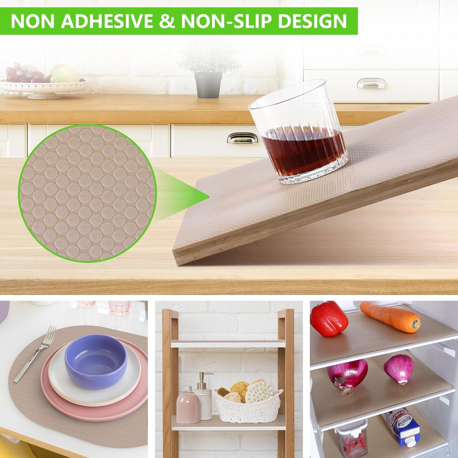 Forros de Estantería Beige StaHom 30x150 cm Impermeables