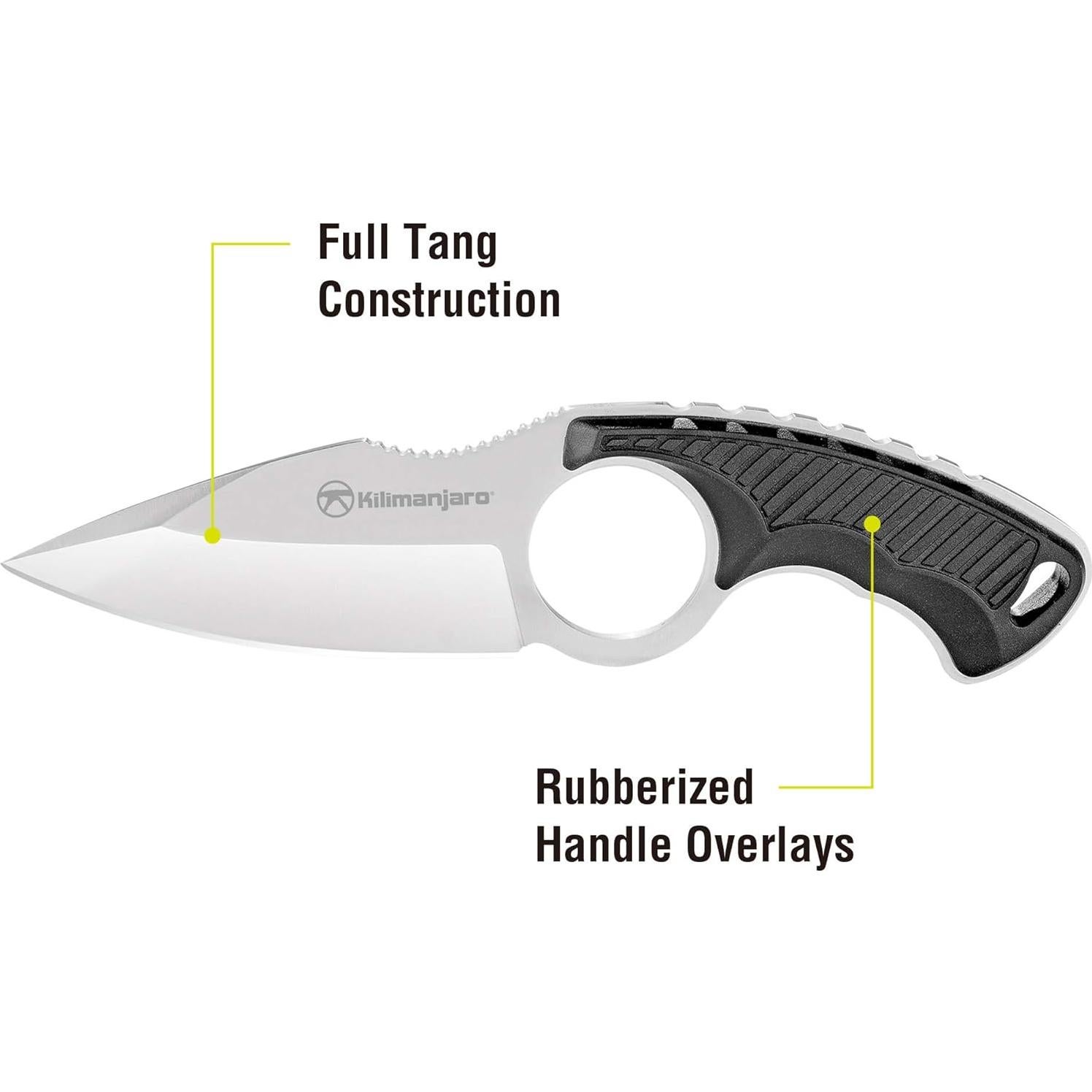 Cuchillo Táctico de Cuello Kilimanjaro Stretta 16.26 cm