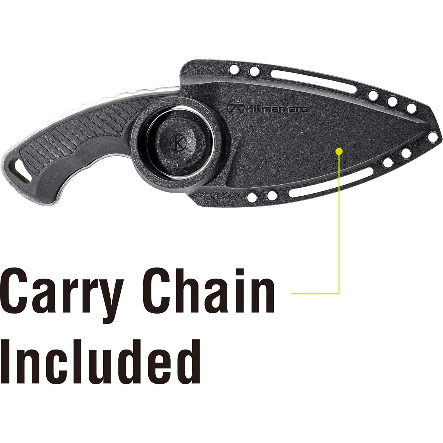 Cuchillo Táctico de Cuello Kilimanjaro Stretta 16.26 cm