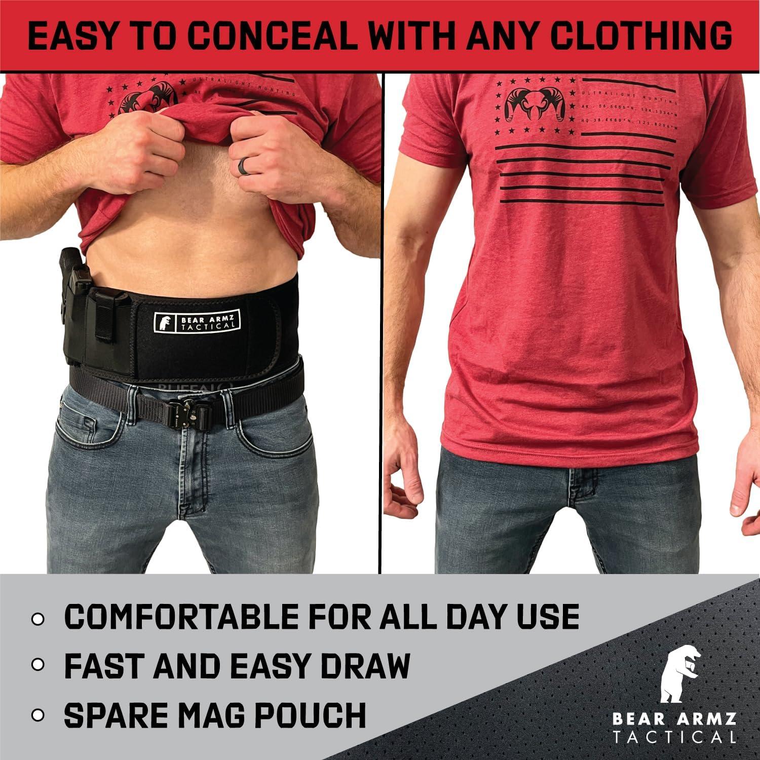 Faja de Cintura Bear Armz Tactical Neopreno Ajustable 42cm