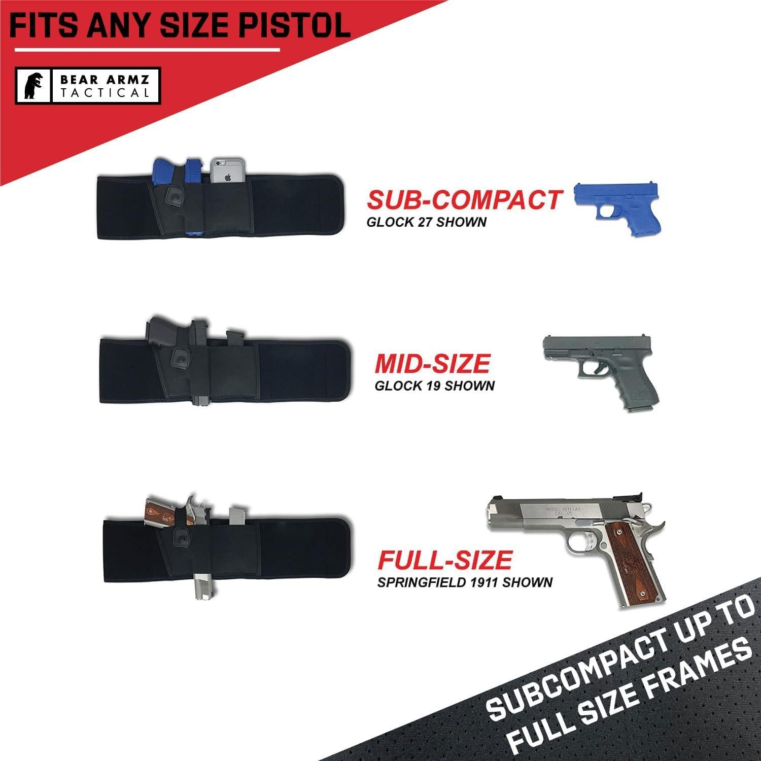 Faja de Cintura Bear Armz Tactical Neopreno Ajustable 42cm