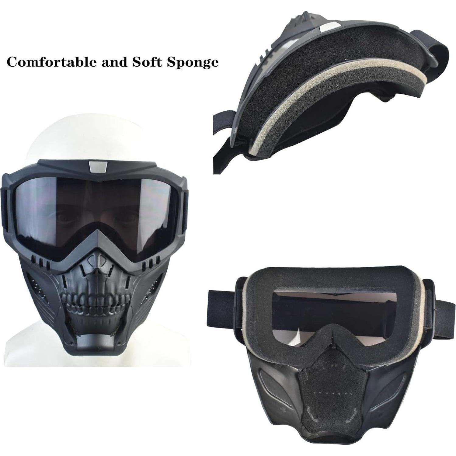 Casco Táctico Hdlsina HL-31-2 con Máscara y Auriculares