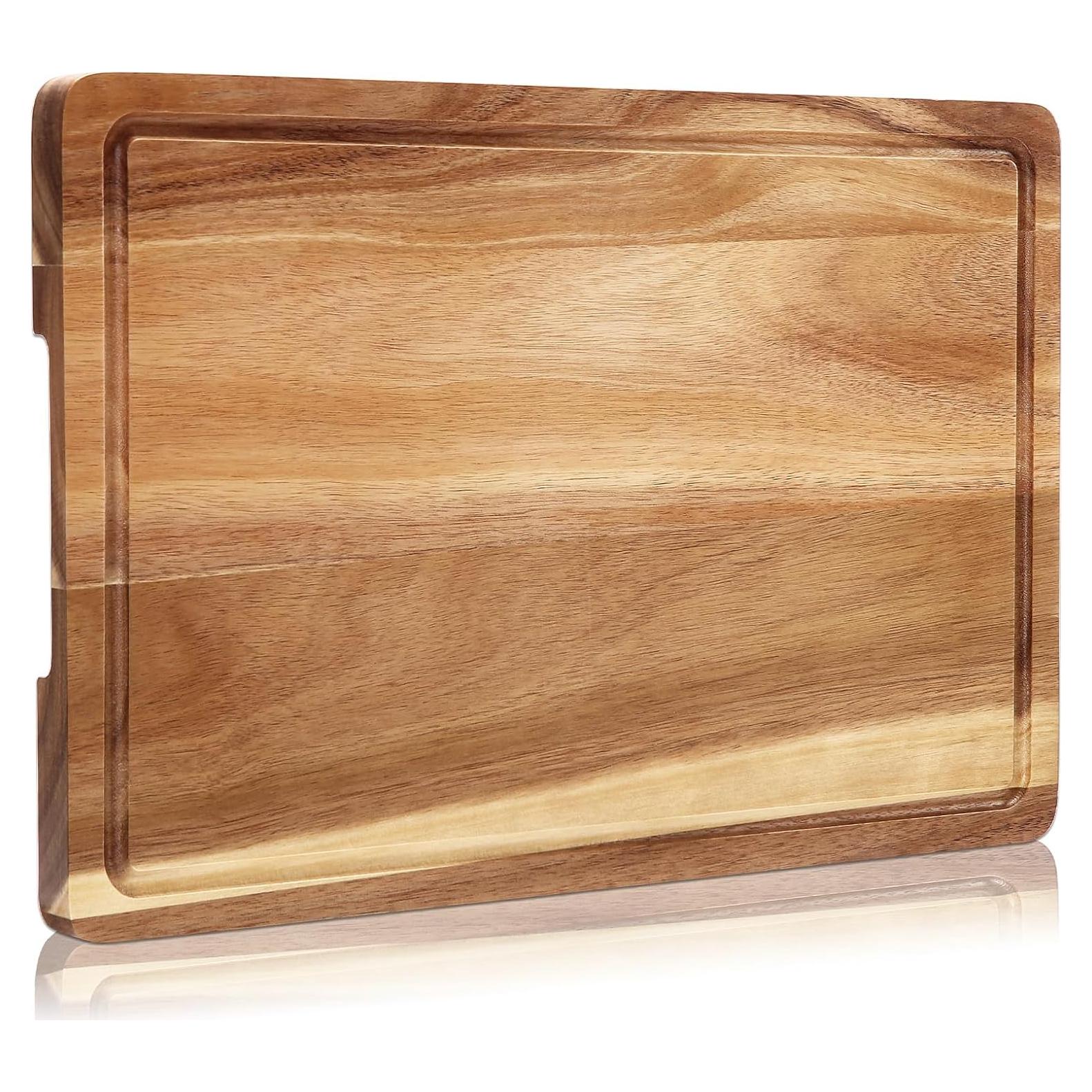Tabla de Cortar XL de Madera de Acacia GAOMON 45.72x30.48 cm