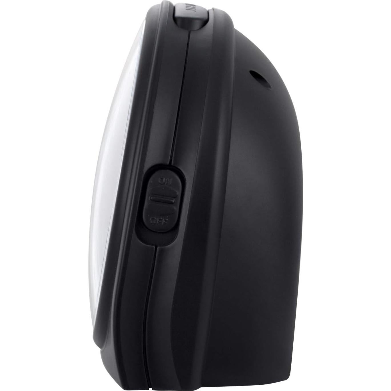 Reloj de Alarma Analógico Tinload 5.5" Silencioso Negro