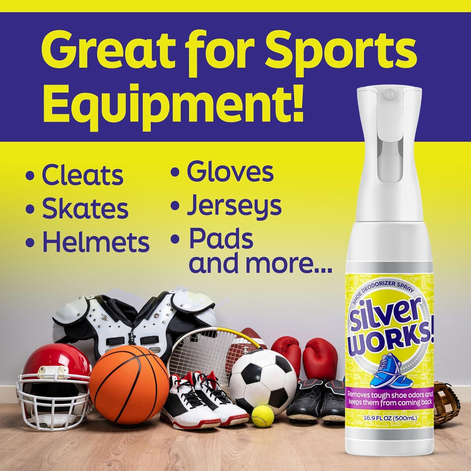 Shoe Deodorizer Spray For Smelly Shoes - Shoe Odor Elimination Spray - Shoe Odor Spray - Boot, Sneaker, Shoe Smell Eliminator - Stinky Shoes Odor Eliminator, Shoe Freshener Spray -16.9oz