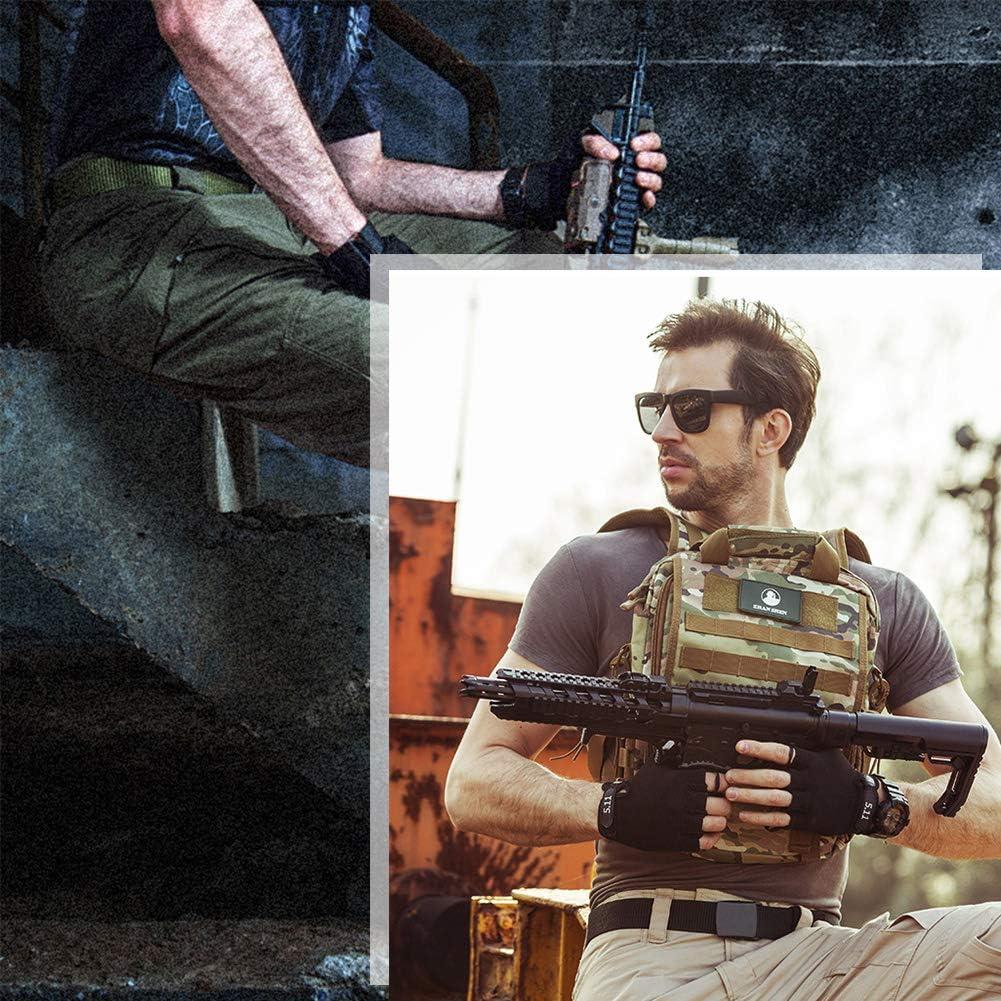 Cinturón Táctico Militar de Nailon Ajustable para Hombres