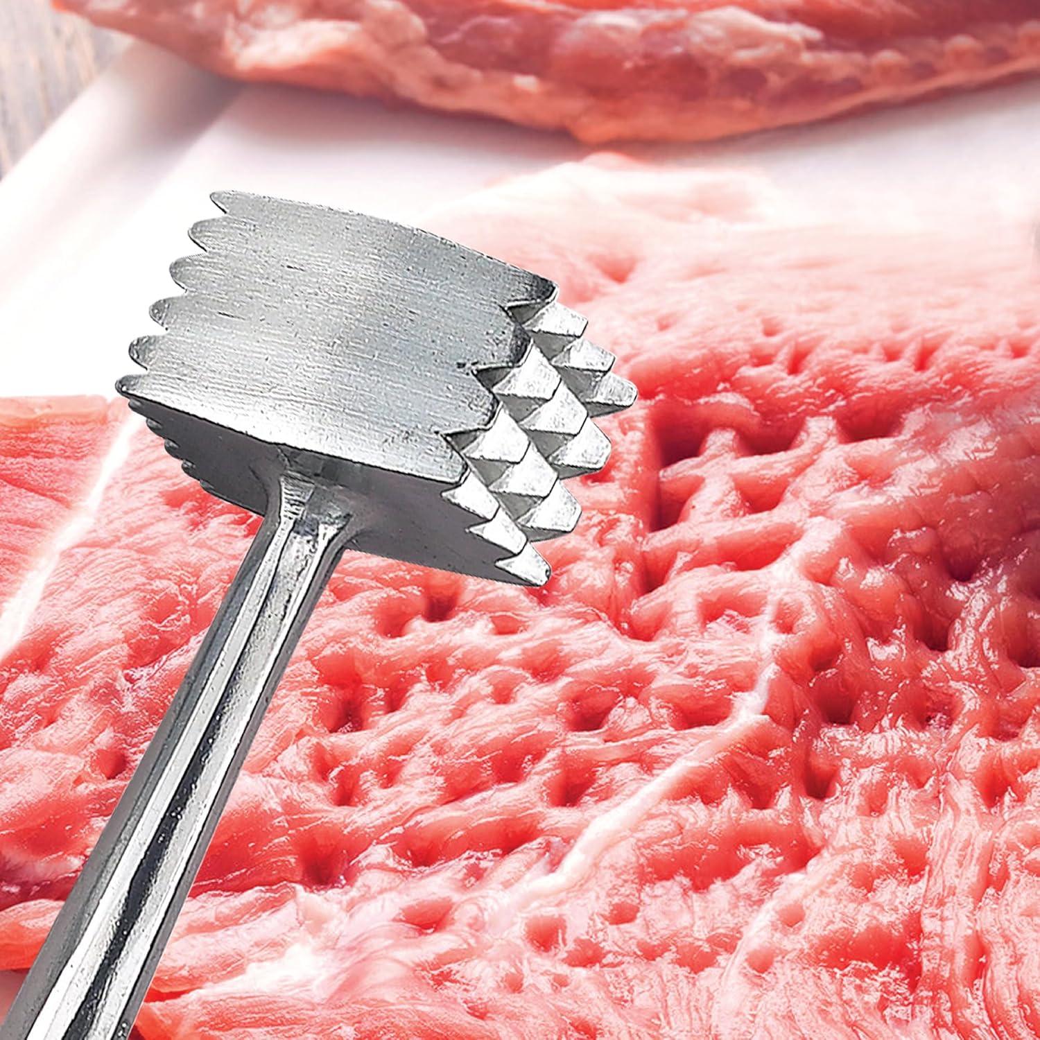 Martillo Ablandador de Carne HIC Aluminio 21.6cm Doble Lado