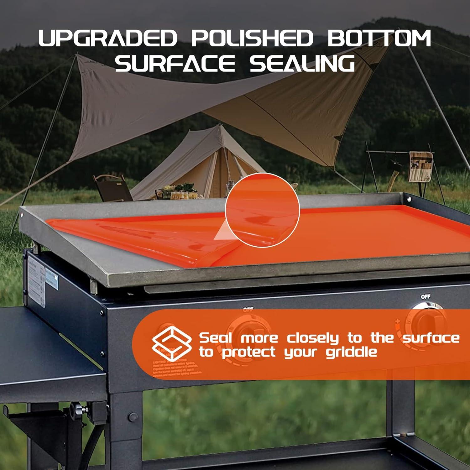 Cubierta de Silicona Beofinest para Plancha 22" Naranja