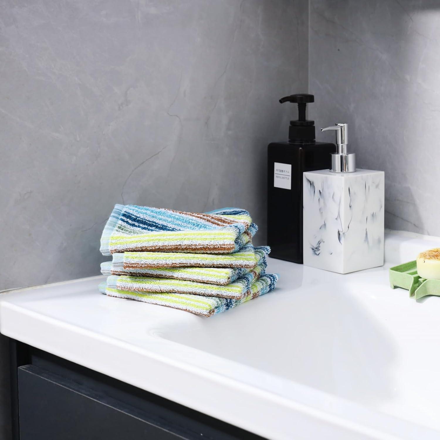 Paños de Cocina Oeleky 8 Unidades 30x30 cm Algodón Ultra Absorbentes