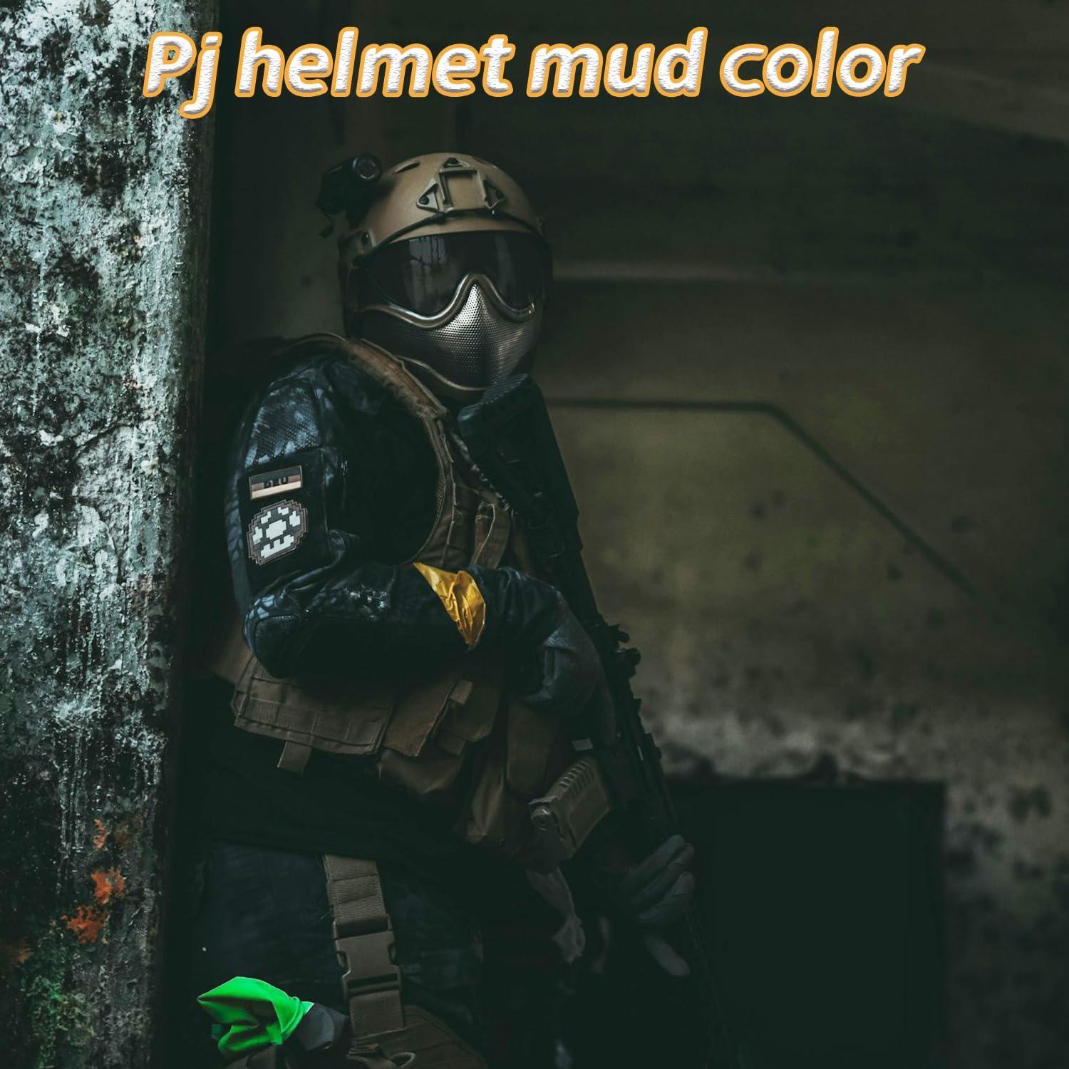 Casco Táctico Booiu Casco Airsoft Mediano Verde