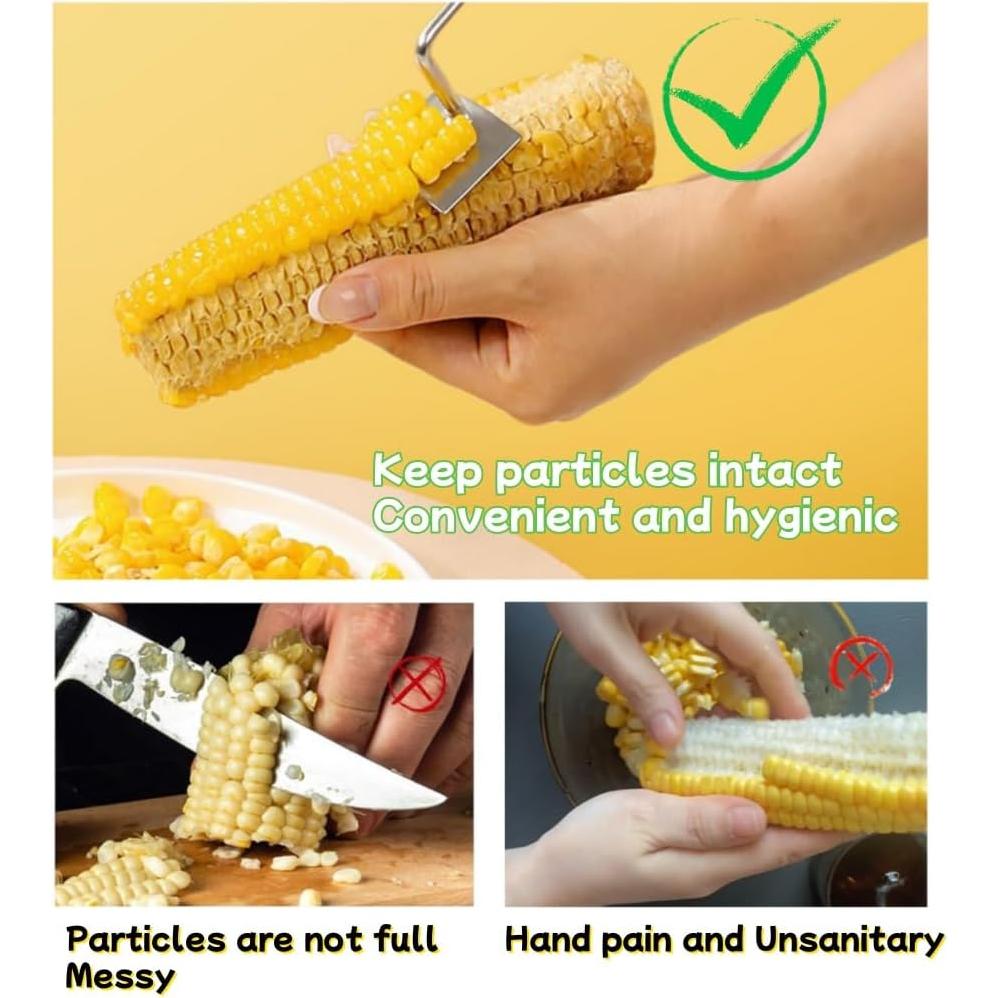 Pelador de Maíz Nicerice de Acero Inoxidable - Eficiente y Seguro