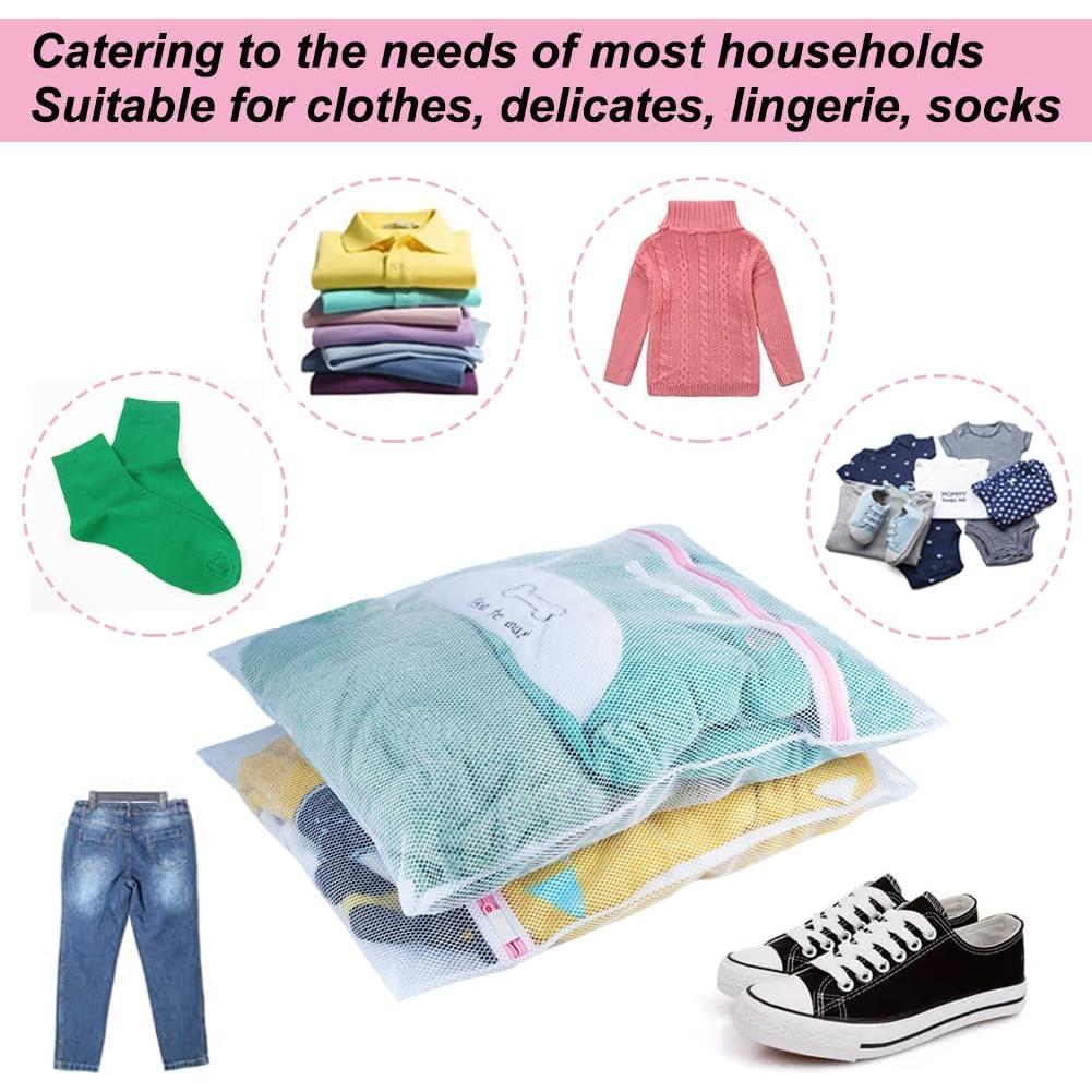 Bolsas de Lavandería de Malla Vivificante 4 Piezas Duraderas