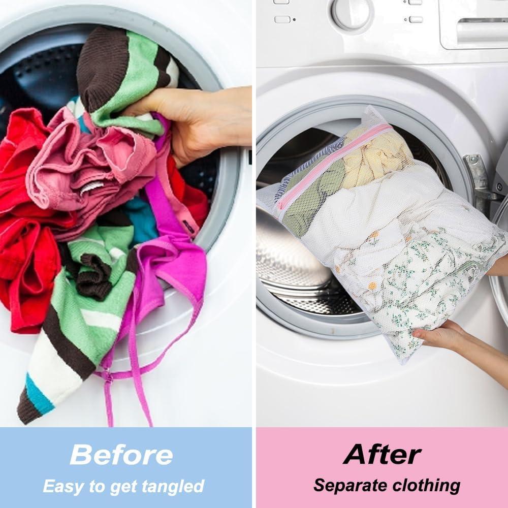 Bolsas de Lavandería de Malla Vivificante 4 Piezas Duraderas
