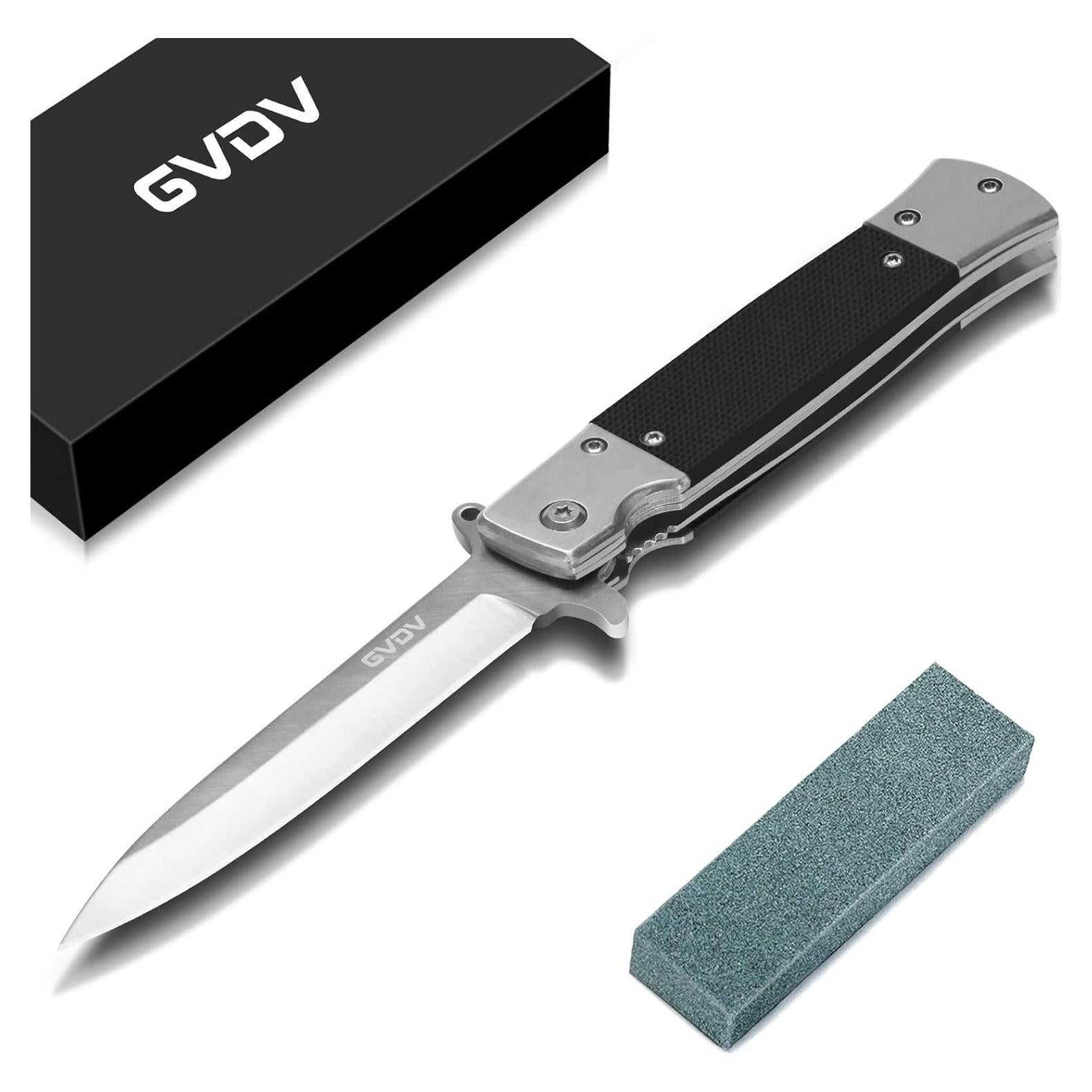 Cuchillo Plegable GVDV EDC Acero Inoxidable 10 cm