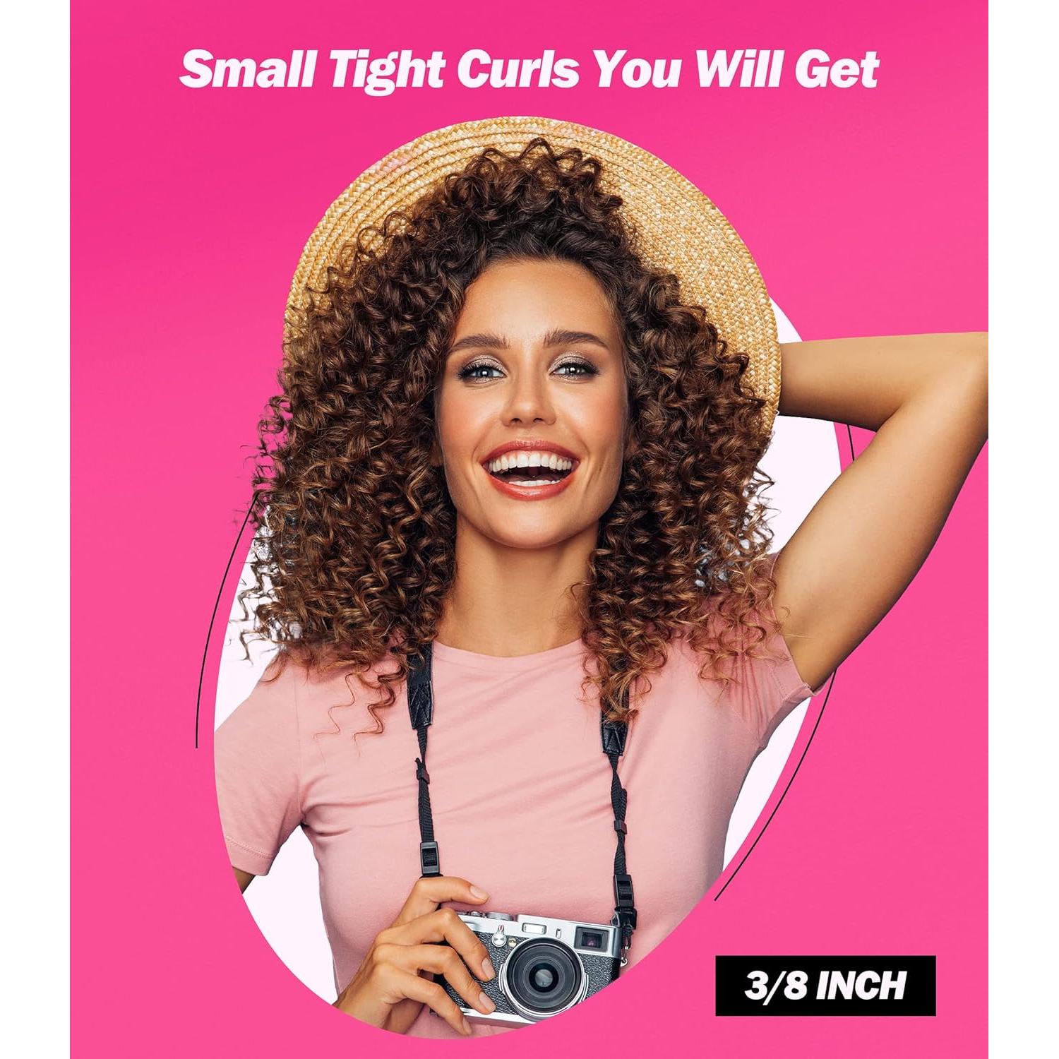 Rizador de Cabello FARERY 9mm Cerámica con Aceite de Argán