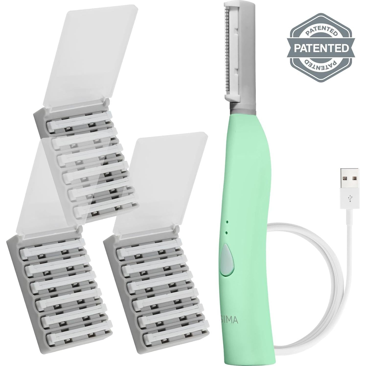 Afeitadora Dermaplaning Spa Sciences SIMA - Exfoliación Facial Indolora 2-en-1