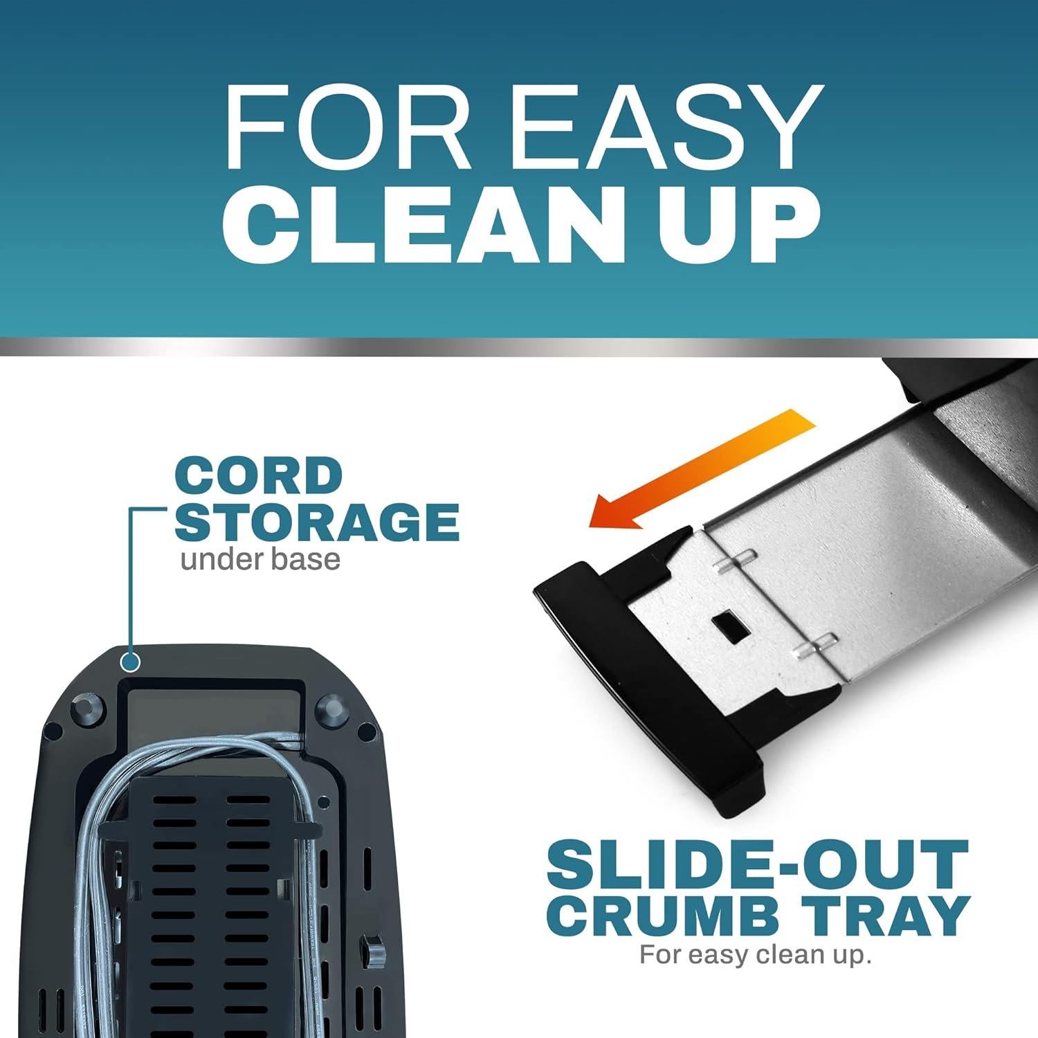 Tostadora de 4 rebanadas Elite Gourmet ECT4829B negra