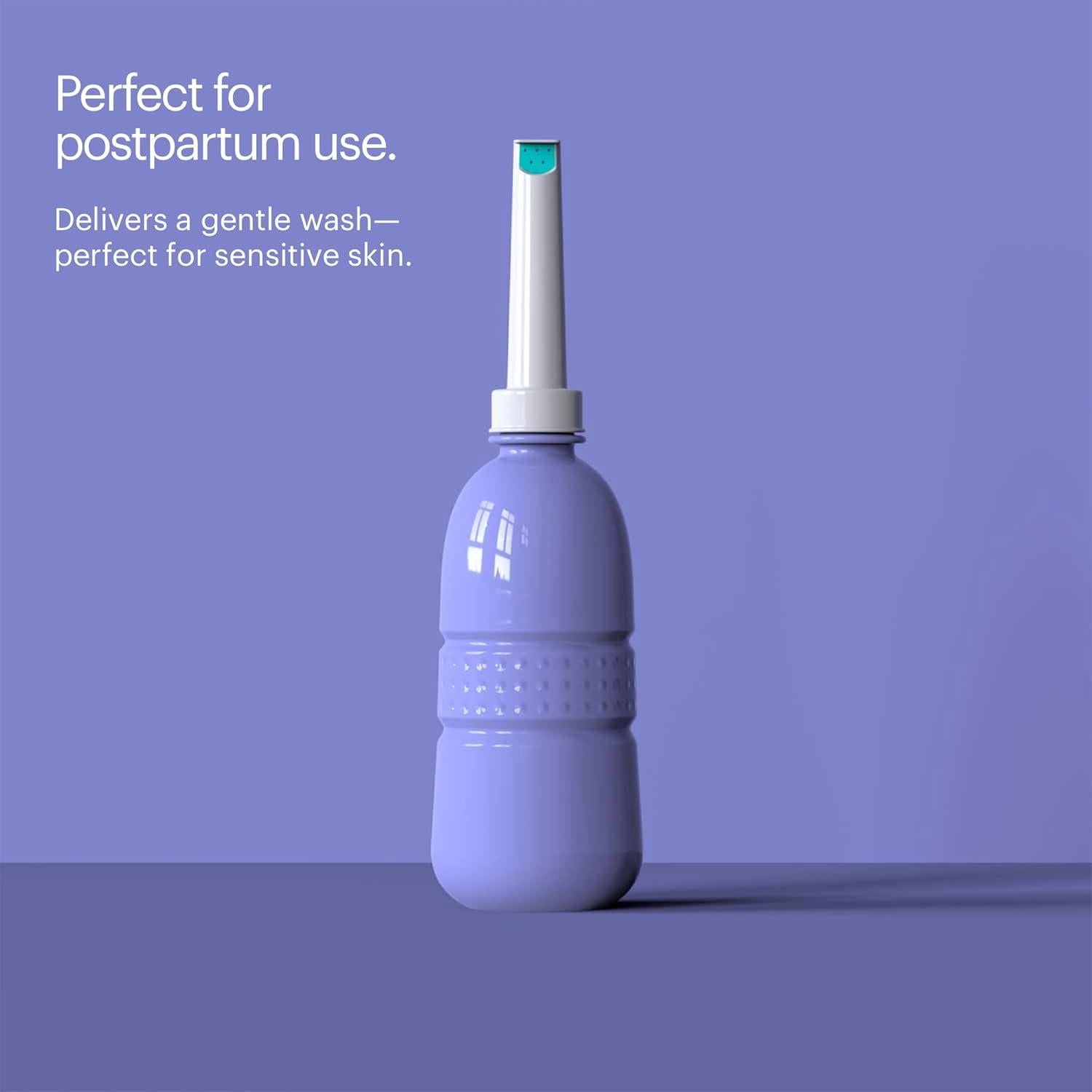 Brondell GoSpa Travel Bidet GS-70 Easy-to-use Portable Bidet with Convenient Nozzle Storage, Travel Bag, 400 ml Capacity, and Angled Nozzle Spray