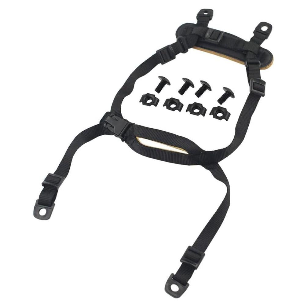 Sistema de retención casco 4 puntos ATAIRSOFT AT-98 negro