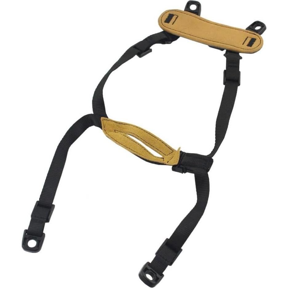 Sistema de retención casco 4 puntos ATAIRSOFT AT-98 negro