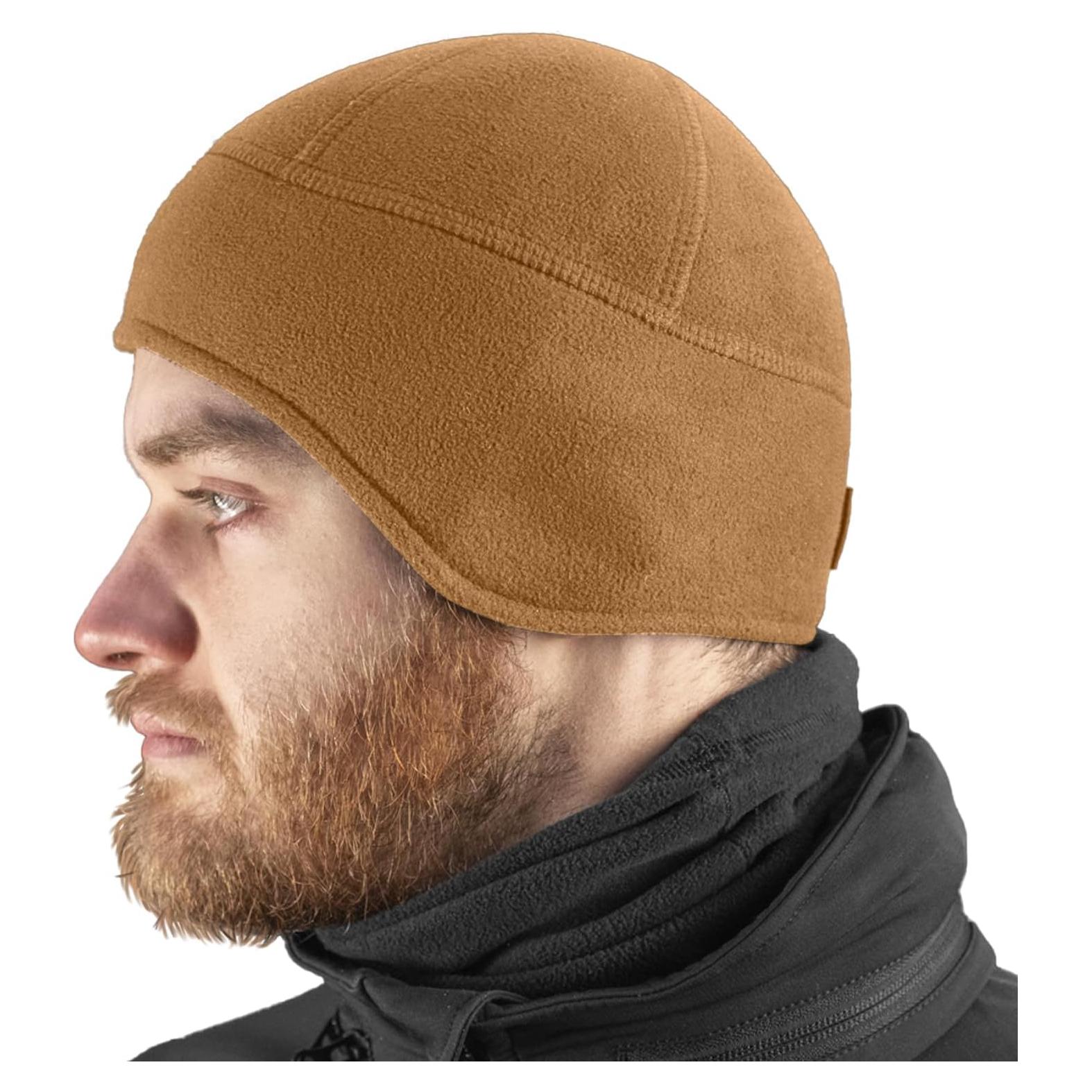Gorro Táctico M-Tac con Orejeras para Hombre - Forro Polar