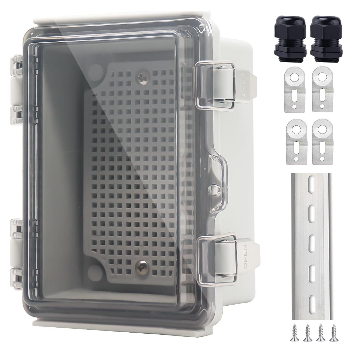 Caja de Conexiones Impermeable IP67 LuSumtly 15x10x7 cm