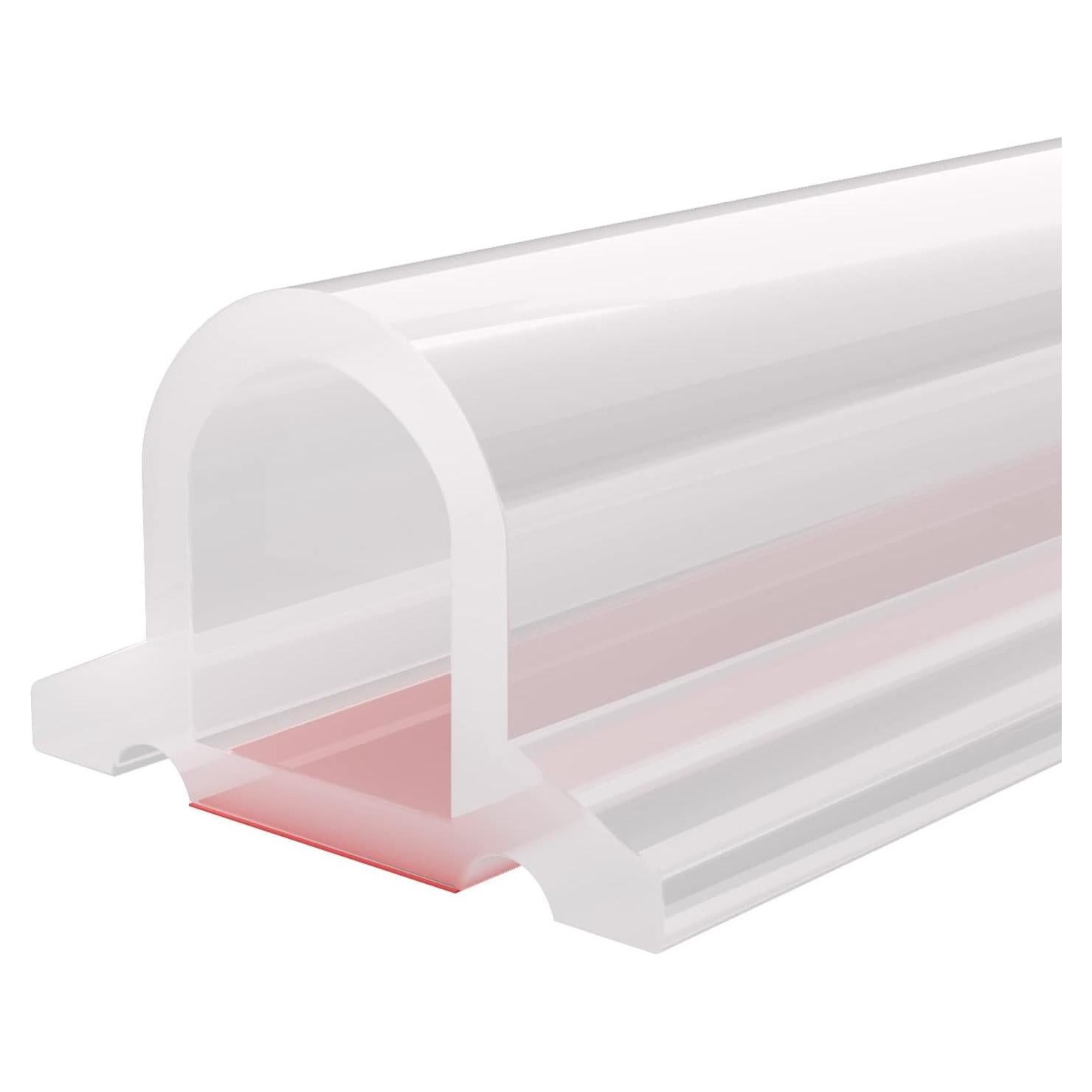 Duzzy 39 Inch Collapsible Shower Threshold Water Dam, Ideal for Wheelchair Accessible, Suitable for Accessibility ADA Handicap Showers