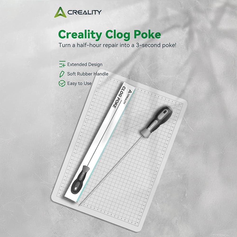 Kit de Limpieza de Boquillas Creality Clog Poke 210mm