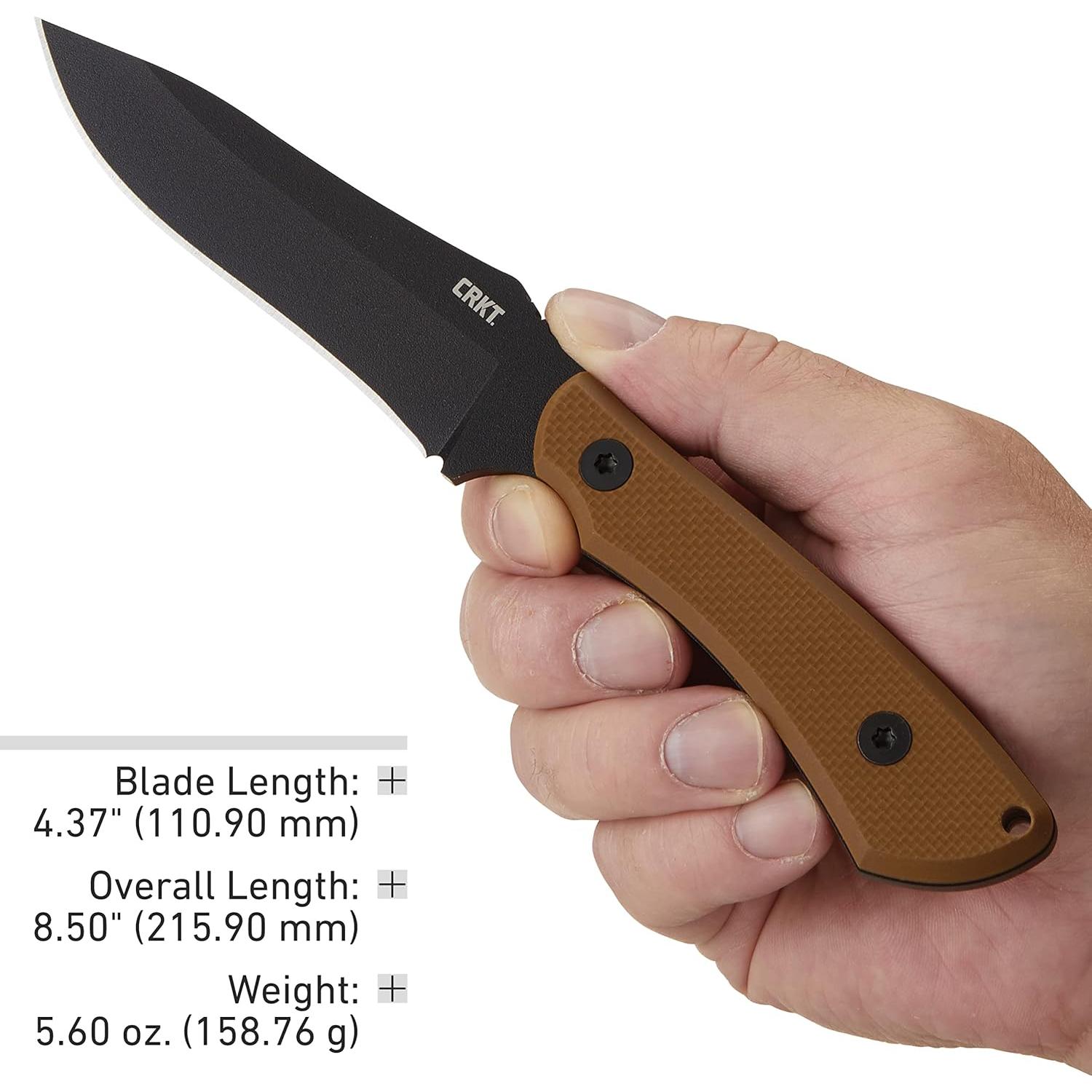 Cuchillo Fijo CRKT Ramadi 11.09 cm Hoja SK-5 con Funda