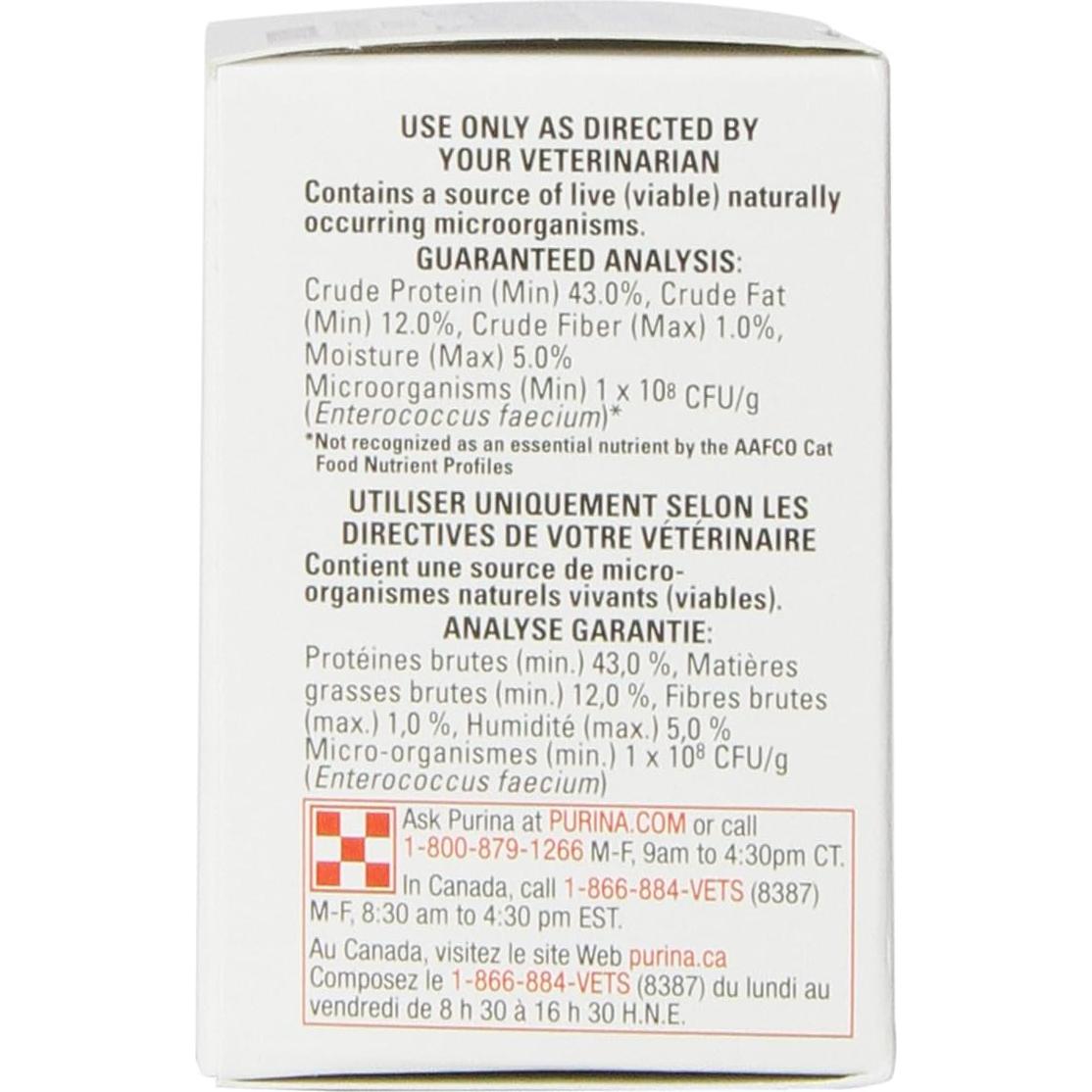 Suplemento Probiótico FortiFlora Feline Purina 3 Paquetes