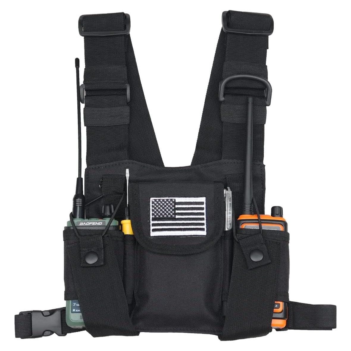 Arnés de Hombro MANGEMA PT-08 para Radio de Dos Vías