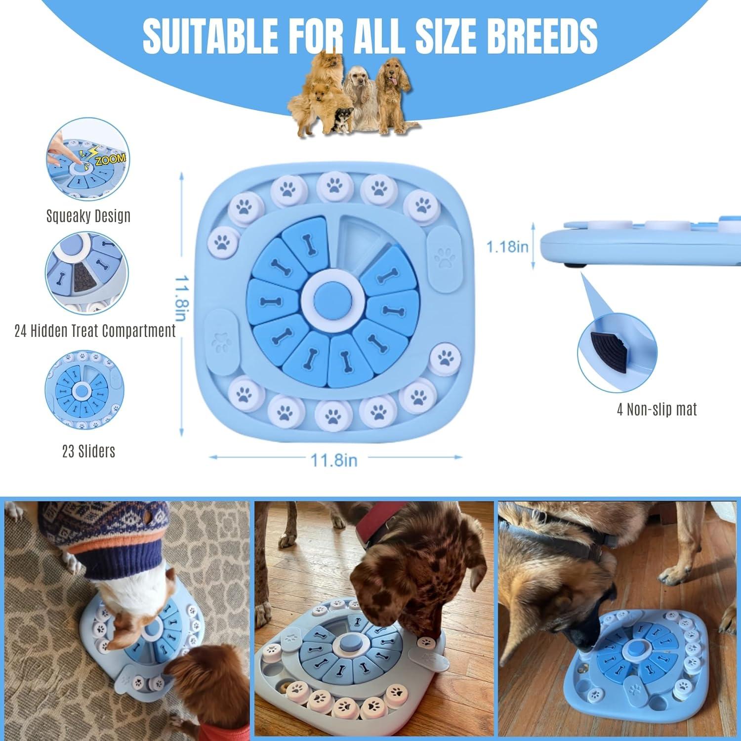 Rompecabezas Interactivo para Perros DUDULOVY Nivel 2 30x30cm