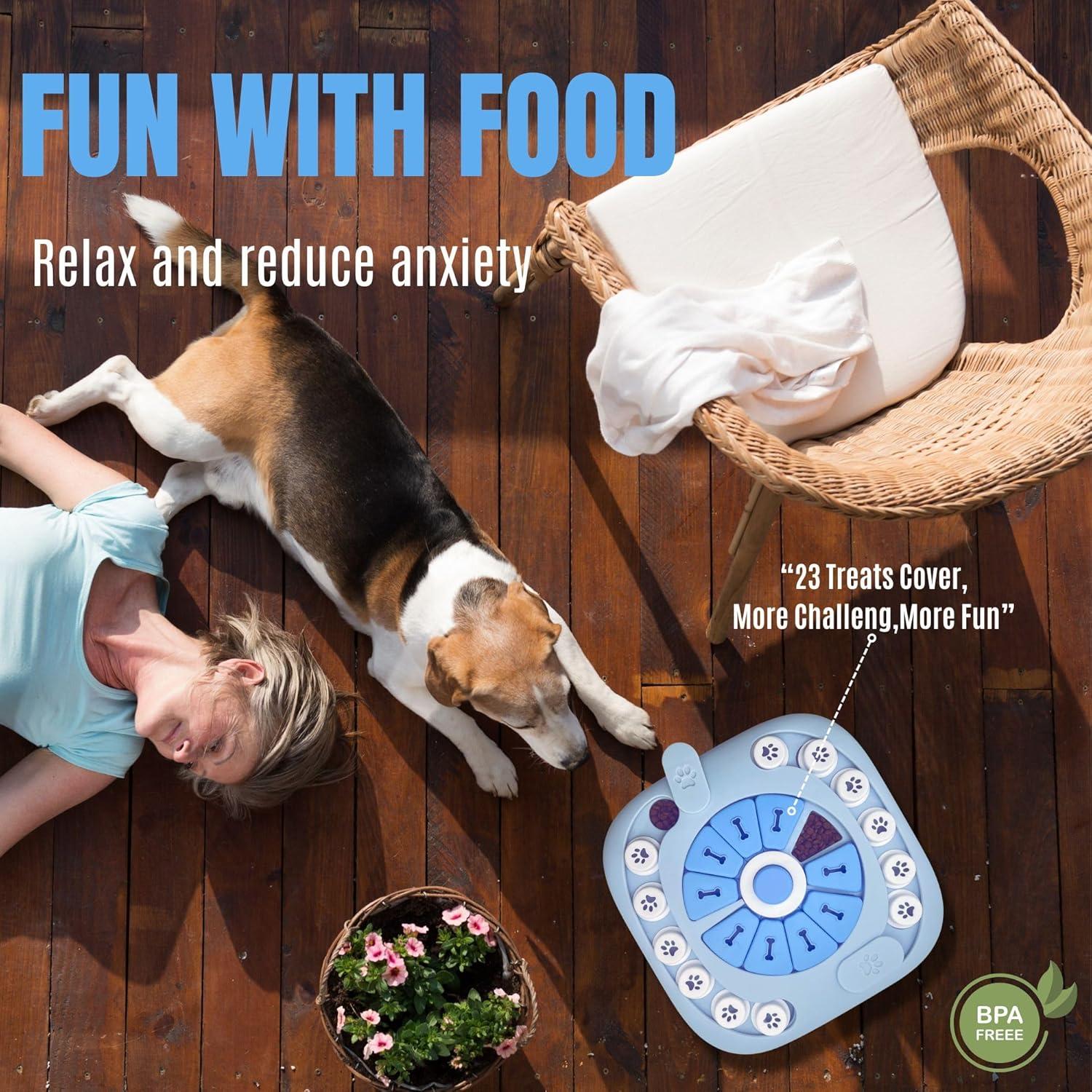 Rompecabezas Interactivo para Perros DUDULOVY Nivel 2 30x30cm