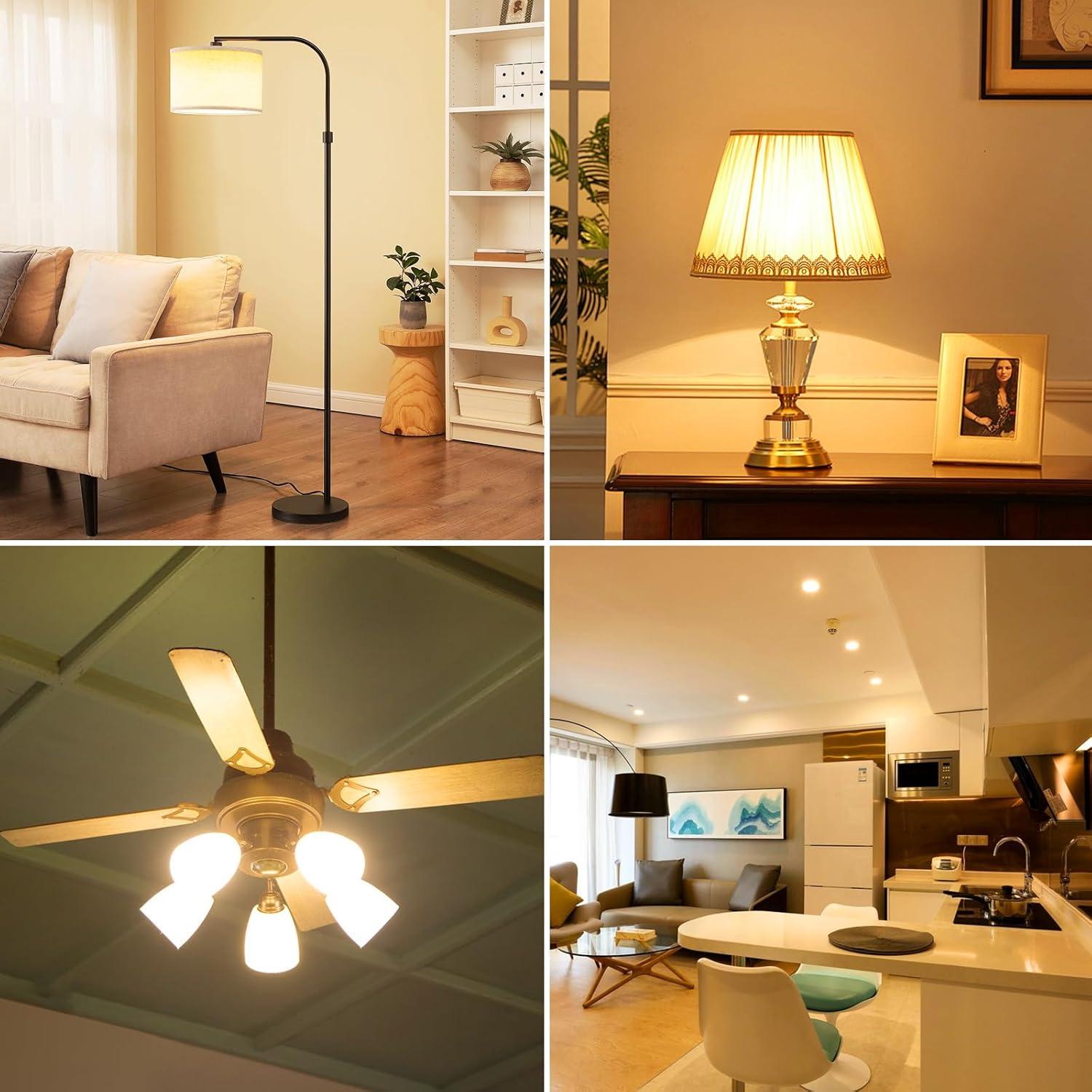 Bombillas LED Torkase A19 13W 1500 lúmenes 2700K paquete de 4