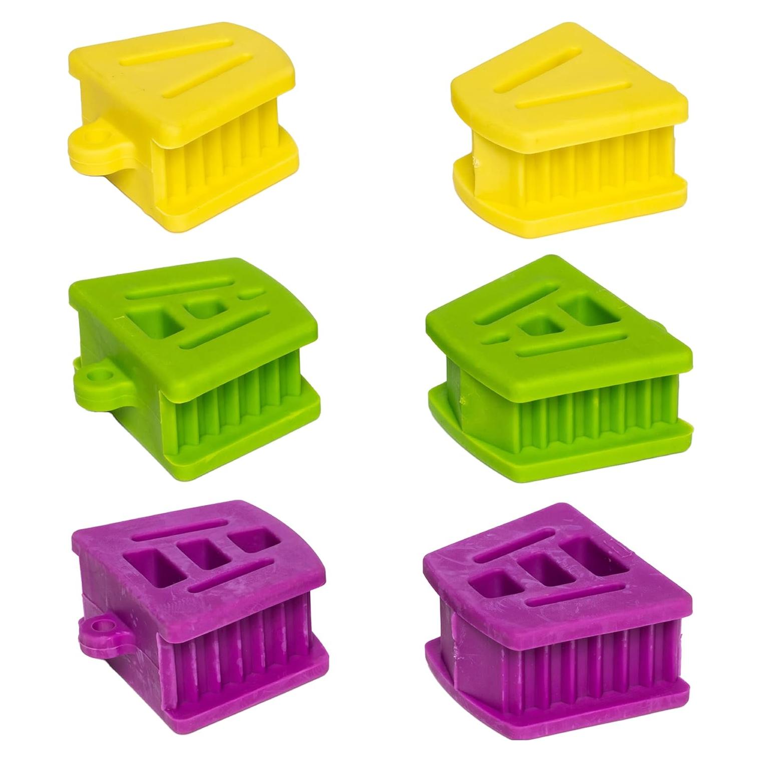 Bloques de Mordida Dental PlastCare USA - 6 Piezas Silicona