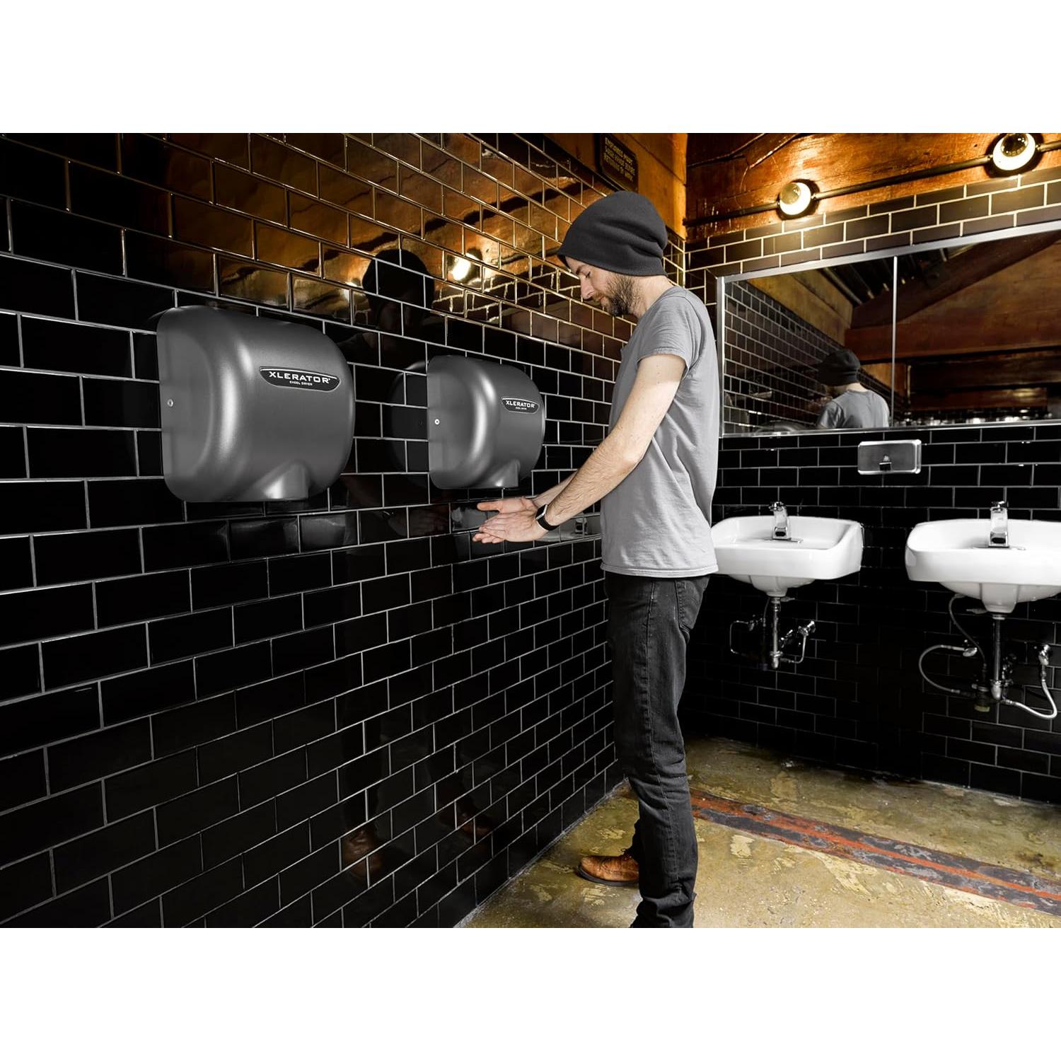 Secador de Manos Automático Excel Dryer XL-GRX 5.5A 277V