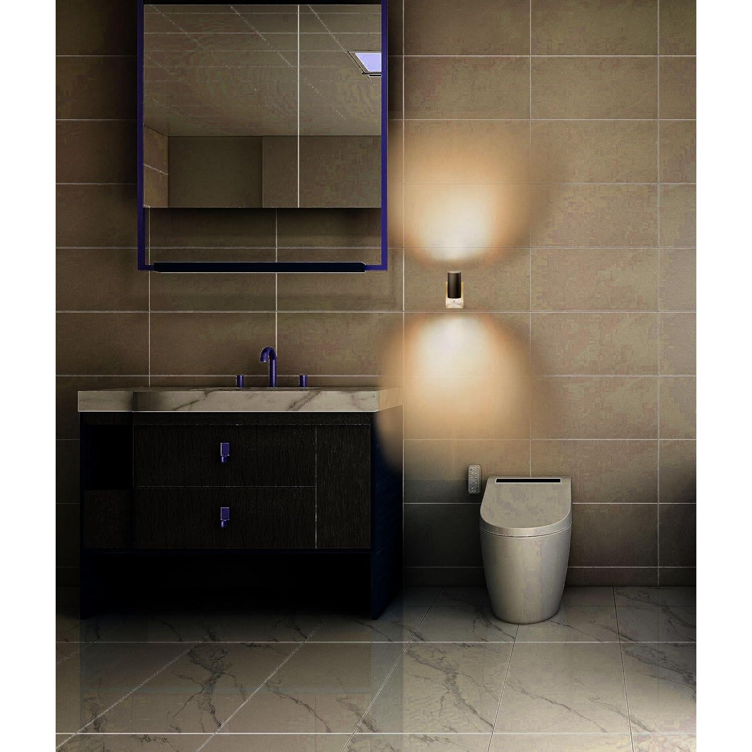 Luces Nocturnas LED GEPLAD 4PK-B Regulables 3000K